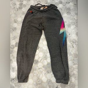 AVIATOR NATION LIGHTING BOLT SWEATPANTS